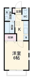 第6ローズハイム【2階】の間取り