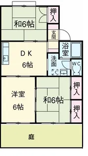 アビタシオンリーヴA【1階】の間取り