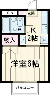 CASA与野【2階】の間取り