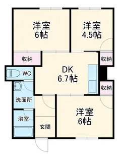 平沼第1ビル【205号室】の間取り