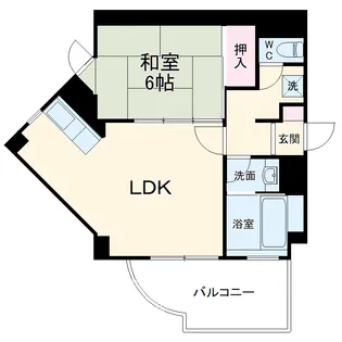 ヴィラ デル マーレ【301号室】の間取り