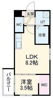 COCONE NAGOYA NORTH【3階】の間取り