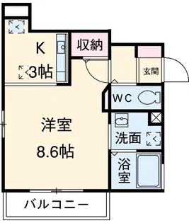 アヴェニール【1階】の間取り