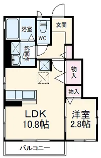 ガーベラ【1階】の間取り