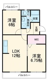 セントラルヒルズ【3階】の間取り