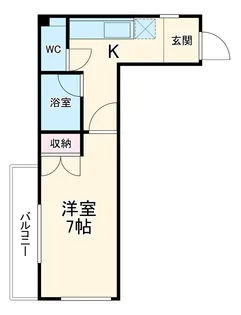 ハーモニアス桜山【2階】の間取り