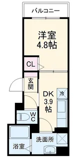 トルナーレ【304号室】の間取り