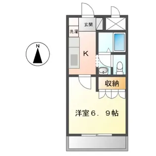 ソレイユ姫見台【1階】の間取り