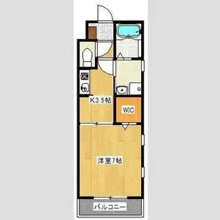 リブレア龍禅寺【103号室】の間取り