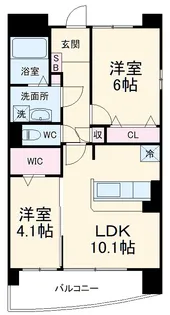 サンライズオモテ【1階】の間取り