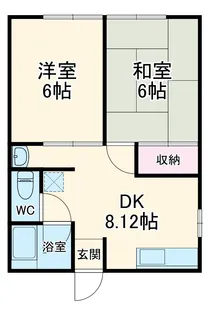 ゆめまるハイム【2階】の間取り