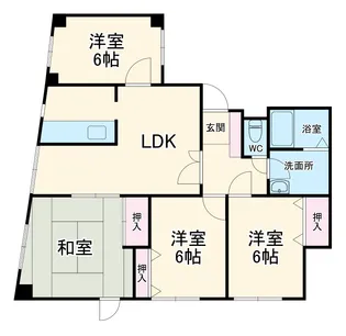 アーバンステージ豊橋【5階】の間取り