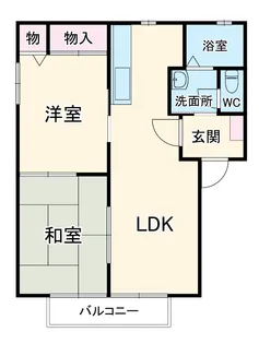 フレグランス21・B棟【2階】の間取り
