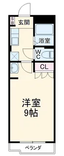 ラ・セゾンY・M【2階】の間取り