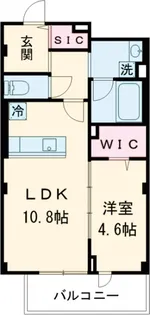 ノルデランテ篠崎【3階】の間取り