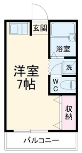 クレール南浦和【3階】の間取り