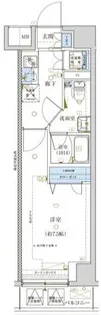 ラフィスタ東日暮里【2階】の間取り