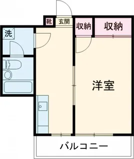佐々木マンション【303号室】の間取り