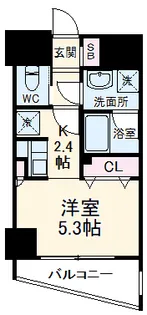 プレディアスタイル横濱沢渡【3階】の間取り