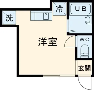 ブルーレジデンス上板橋Ⅱ【1階】の間取り