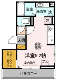 RAFALEーERI【3階】の間取り