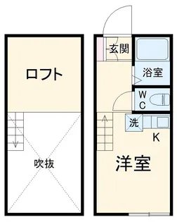 パークヒルズ白楽【1階】の間取り