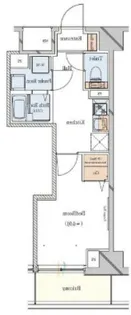 ガリシア駒込EAST【8階】の間取り