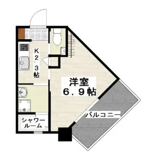 サンクスヒルズ安謝【502号室】の間取り