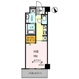 CLAIRE(クレア)【3階】の間取り