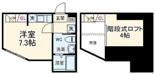 フェリース横濱南太田【1階】の間取り