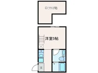 マレーア高円寺【102号室】の間取り