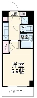 ドゥーエ浦安【3階】の間取り