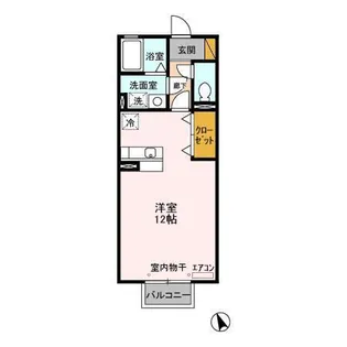 エスペランサ【2階】の間取り