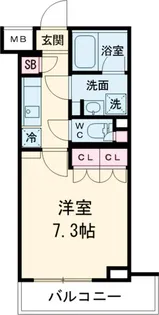 クレヴィスタ祖師ヶ谷大蔵【3階】の間取り