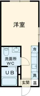 フロントピアヒルズ【401号室】の間取り