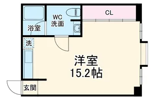 BIANCASA水主町【5階】の間取り