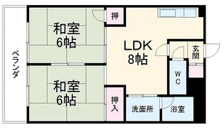 富弘ビル【4階】の間取り