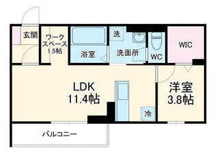 Cerisier【2階】の間取り