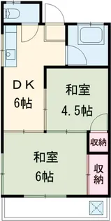 メゾンすずき【203号室】の間取り