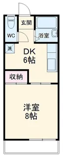 サニーハイツ童夢【107号室】の間取り