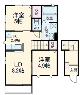Maison Laurel【2階】の間取り