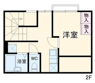 レオパレスサンセール【201号室】の間取り