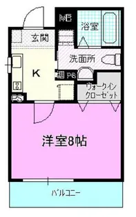 プチメイト【3階】の間取り