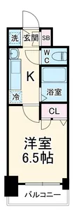 プレサンス名古屋STATIONアブソリュート【9階】の間取り