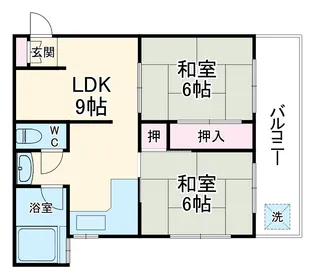 コンドーマンション【403号室】の間取り