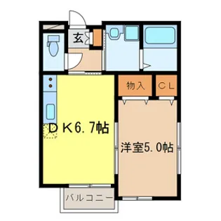 STELLA【2階】の間取り