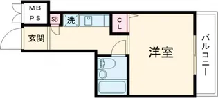 日神パレステージ目白【804号室】の間取り