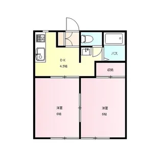 リーブルC【2階】の間取り