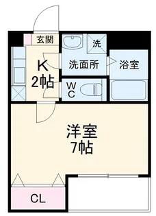 アザーレ・レクシオ中原【2階】の間取り