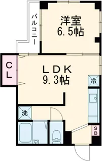 レジデンス後藤Ⅱ【2階】の間取り
